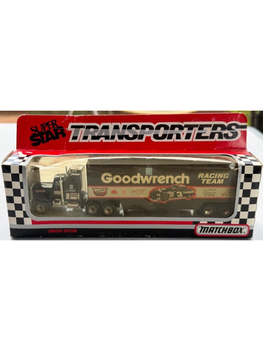 Matchbox 1991 Limited Ed. Super Star Transporters Die-cast Set Dale Earnhardt #3